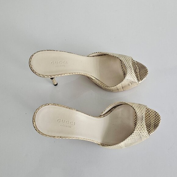 GUCCI Heels- Snakeskin! - Picture 9 of 16